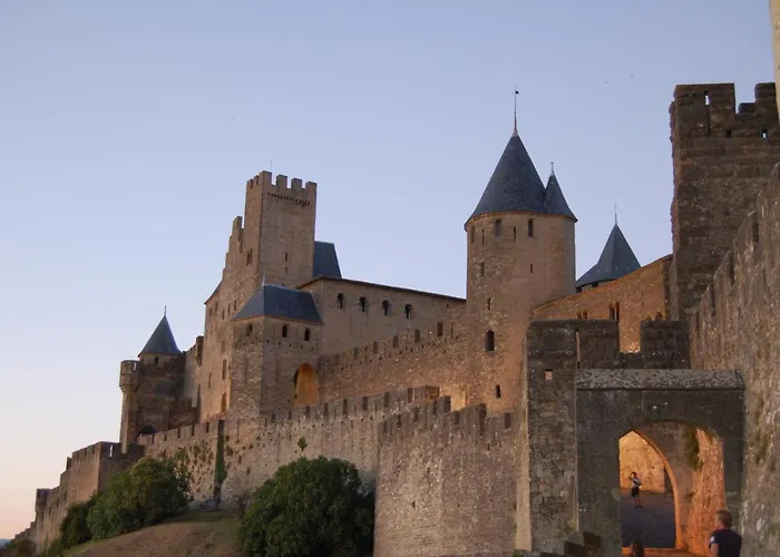 Hébergement de vacances Bellevue Cité Chez Jean - Vue Directe Cité, Cité à 200m, Clim, Parking Public Gratuit à 200m, Wifi - Direct View Cité, 200m To Cité, Aircon, Free Public Car Park 200m, Wifi Carcassonne